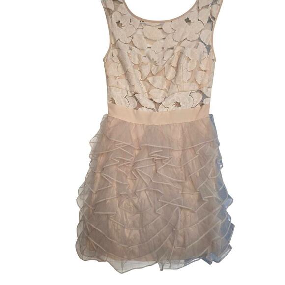 BCBGENERATION NATURAL POLYESTER TUTU VDN6P752/DC1111 DRESS SIZE 0 - Picture 12 of 16